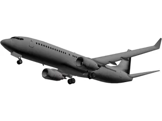 Boeing 737-800 3D Model