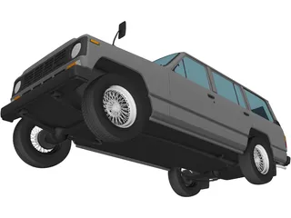 Nissan Safari 160 (1980) 3D Model