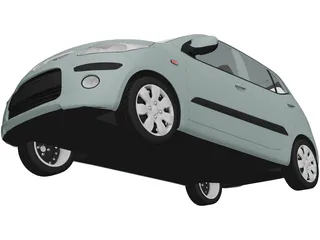 Hyundai i10 (2009) 3D Model