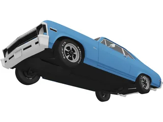 Chevrolet Nova (1969) 3D Model