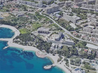 Split City, Croatia (2022) 3D Model