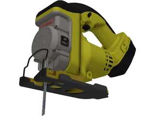 Dewalt Jigsaw 3D Model