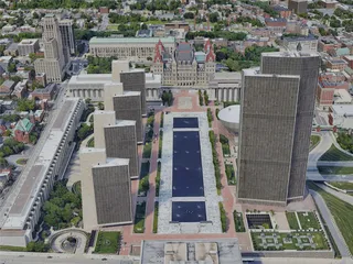 Albany City, USA (2022) 3D Model