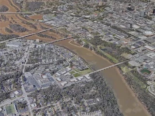 Columbia City, SC, USA (2023) 3D Model