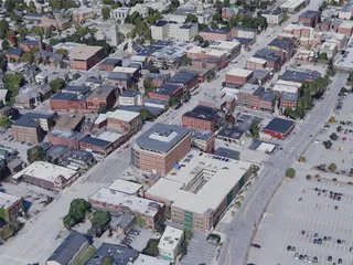 Concord City, NH, USA (2023) 3D Model