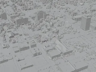 Jackson City, MS, USA (2023) 3D Model