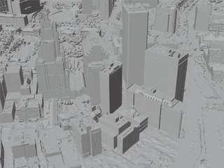 Providence City, RI, USA (2023) 3D Model