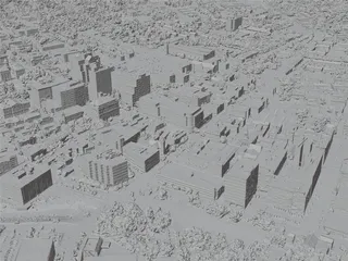 Trenton City, NJ, USA (2023) 3D Model