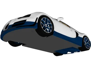 Bugatti Veyron Grand Sport Vitesse (2012) 3D Model