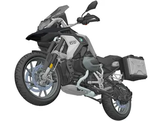 BMW R 1250 GS (2019) 3D Model