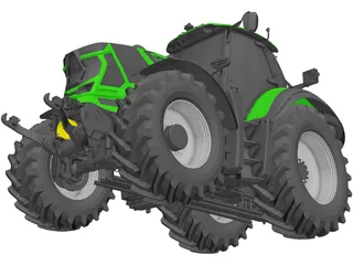 Deutz-Fahr Series 8 TTV 3D Model