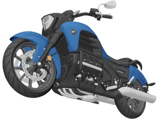 Honda Valkyrie GL1800C (2015) 3D Model