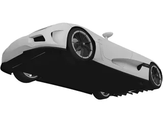 Koenigsegg Agera (2011) 3D Model