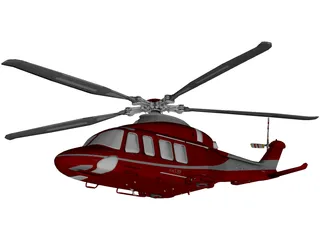 AgustaWestland AW139D 3D Model