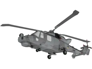 AgustaWestland AW159 Lynx Wildcat 3D Model