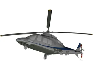 AgustaWestland AW109 GrandNew 3D Model