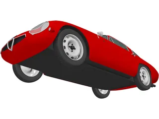 Alfa Romeo Giulia TZ (1963) 3D Model