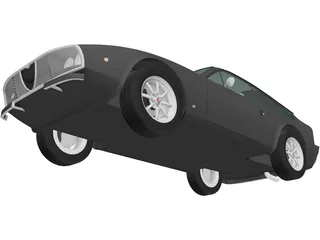 Alfa Romeo GT 1300 Junior Zagato (1972) 3D Model