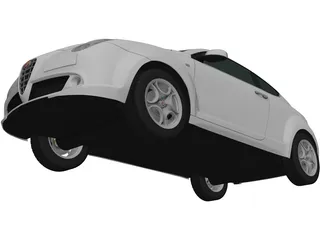 Alfa Romeo MiTo (2009) 3D Model