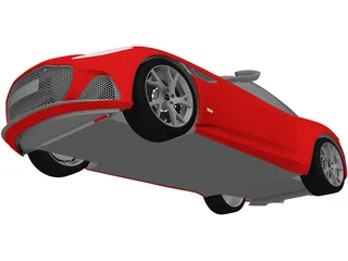 Aston Martin DBS Superleggera (2019) 3D Model