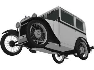 BMW DiXi (1928) 3D Model