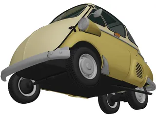 BMW Isetta 250 (1955) 3D Model