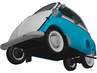 BMW Isetta 300 (1956) 3D Model