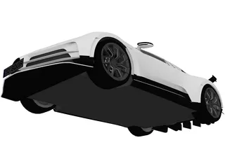 Bugatti Centodieci (2020) 3D Model