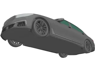 BMW M760Li [G12] (2017) 3D Model