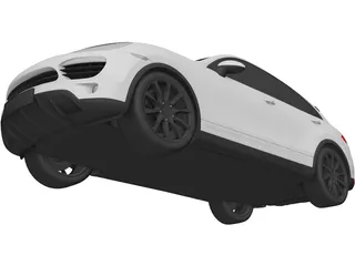 Porsche Cayenne Hybrid (2011) 3D Model