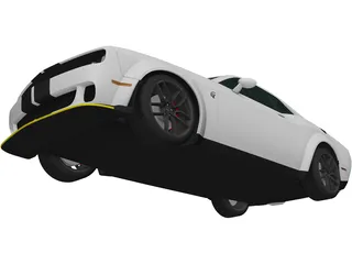 Dodge Challenger SRT Hellcat (2018) 3D Model