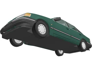 Ford Scorpio Hatchback (1985) 3D Model