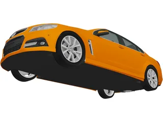 Holden Commodore VF SSV (2013) 3D Model