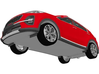 Kia Sportage (2019) 3D Model