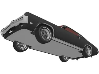 Mercury Cougar XR-7 (1969) 3D Model