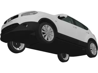 Nissan Qashqai (2010) 3D Model