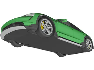 Porsche Taycan Turbo S Cross Turismo (2021) 3D Model