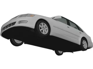Toyota Avalon XL (2001) 3D Model