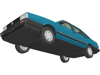 Volkswagen Santana (1985) 3D Model