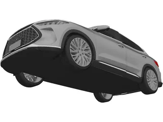 BYD Song Plus 3D Model