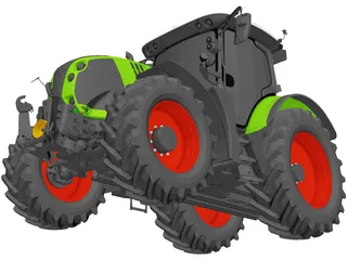 Claas Arion 660-610 3D Model