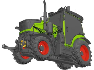 Fendt 200 V Vario 3D Model