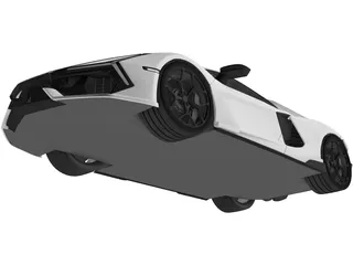 Lamborghini Revuelto (2023) 3D Model