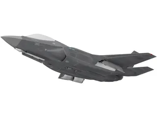 Lockheed Martin F-35 Lightning II 3D Model