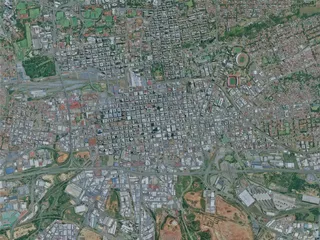 Johannesburg City, South Africa (2024) 3D Model