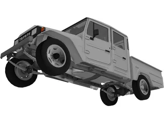 Toyota FJ Cruiser (2006) 3D Model