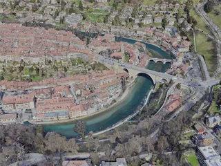 Bern City, Switzerland (2023) 3D Model