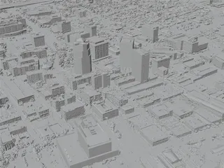 Tucson City, AZ, USA (2023) 3D Model