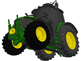 John Deere 6M Series 3D Model