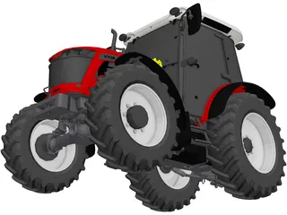 Massey Ferguson MF 3700 AL 3D Model